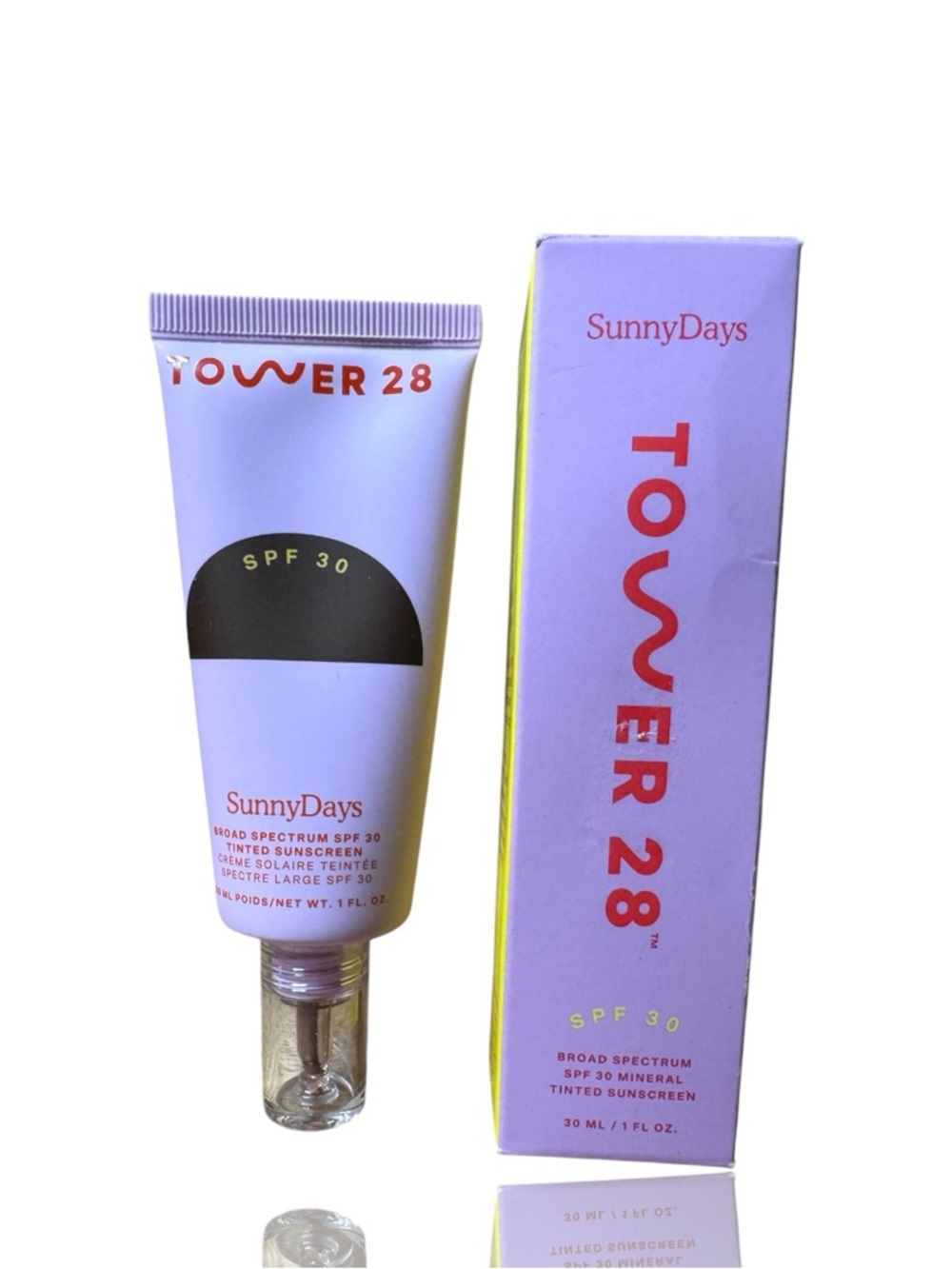 Tower 28 SunnyDays SPF 30 Tinted Sunscreen for Deep Tones - Shade Venice